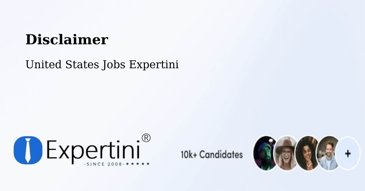 Disclaimer – Ness - United States Jobs Expertini