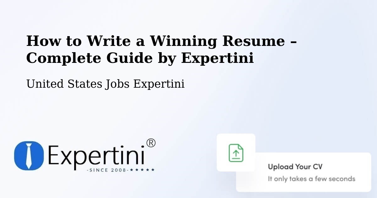 Resume Writing Guide for Job Seekers – Ness - Ness, United States Jobs Expertini